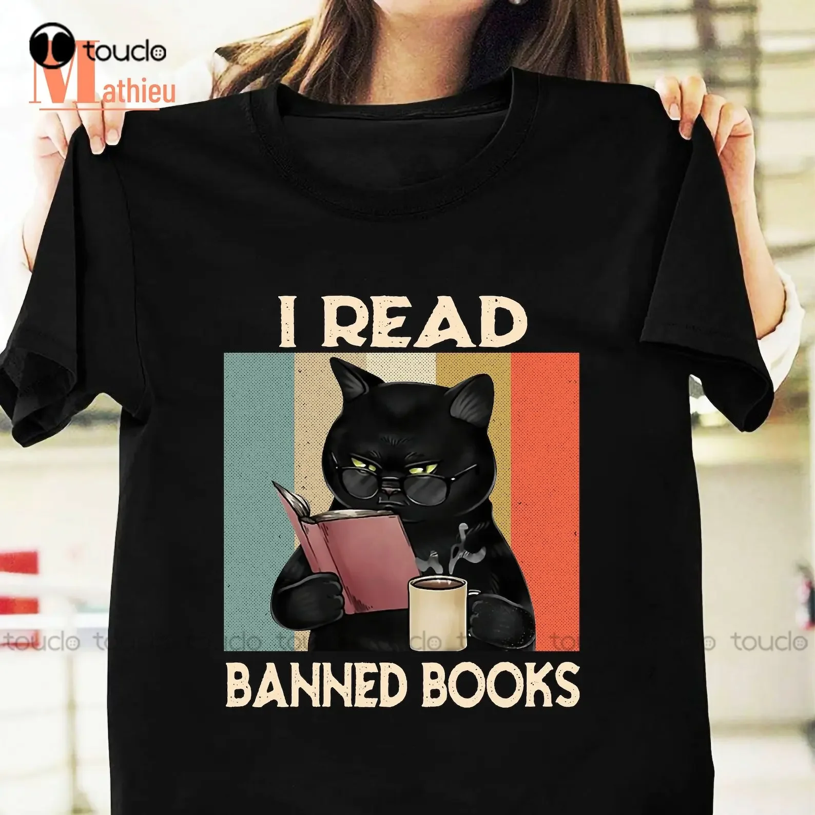 Funny Cat I Read Ba… - image