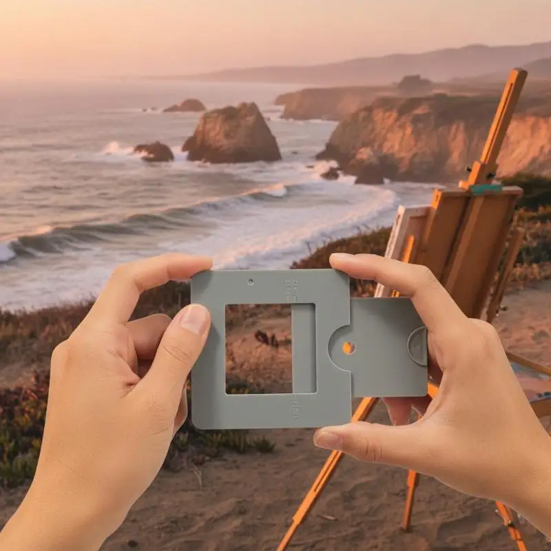 Creative View Catcher Artists Viewfinder Multifunction Aid Artists Split View Composition Tools Drawing Gadget