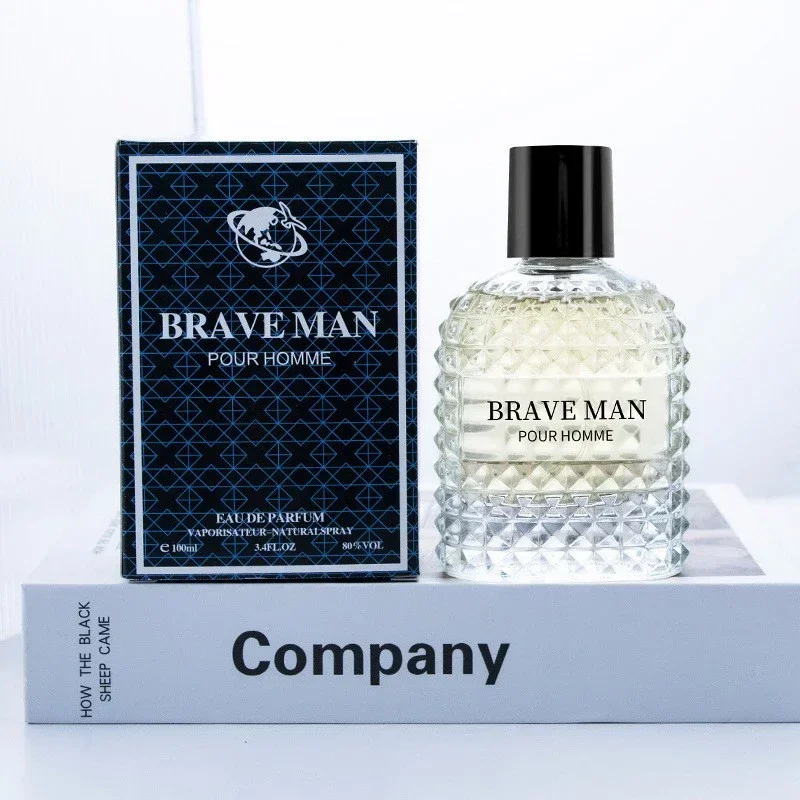 100ML Brave Man Wolf Smoke Perfume Charming Cologne Długotrwały zapach Tender Woody Scent Floral Oriental Note Eau De Parfum