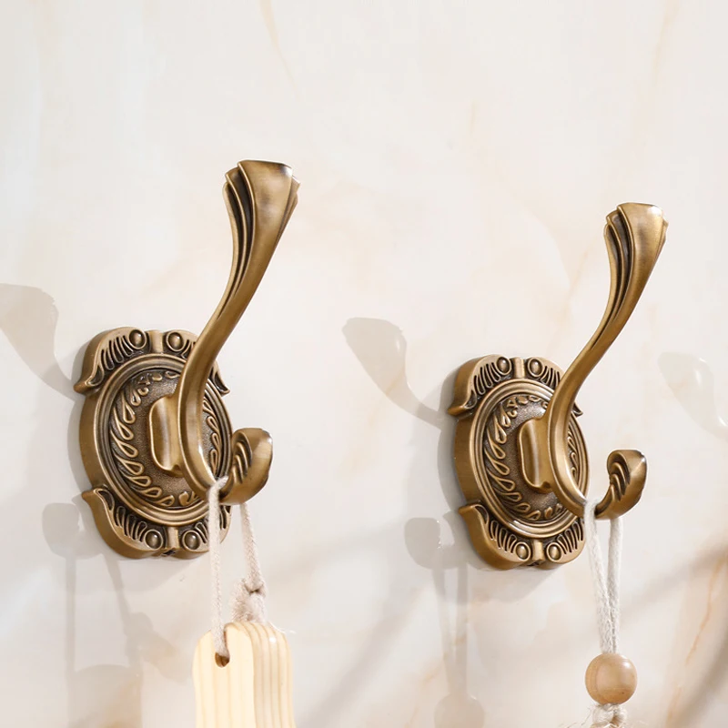 . New Gold Chrome Color  Wall hooks& racks,Clothes hanger & Metal & Towel & coat&Robe hook Bathroom Accessories 3005