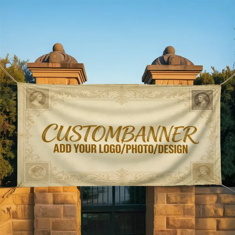 Custom Promotional Flags Banners Kit Retail Sales Grand Opening Special Offers Fade Resistant Long Lasting Indoor Outdoor Use