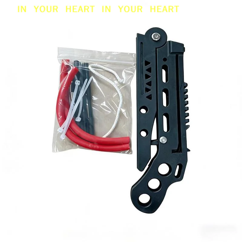 DIY Outdoor Plastic Boys Toy Slingshot And Knife 3D Printed Fibone Brie Slingshot Toy Traditional Game