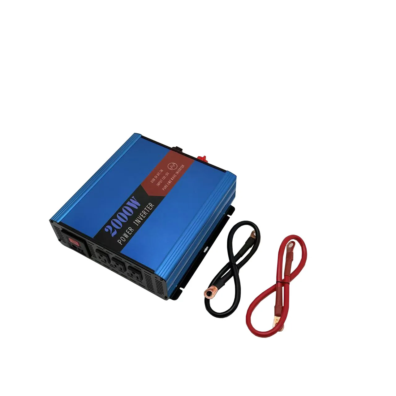 Power Inversor High Performance DC 12V 24V 2000W Pure Sine Wave Inverter  RV caravan