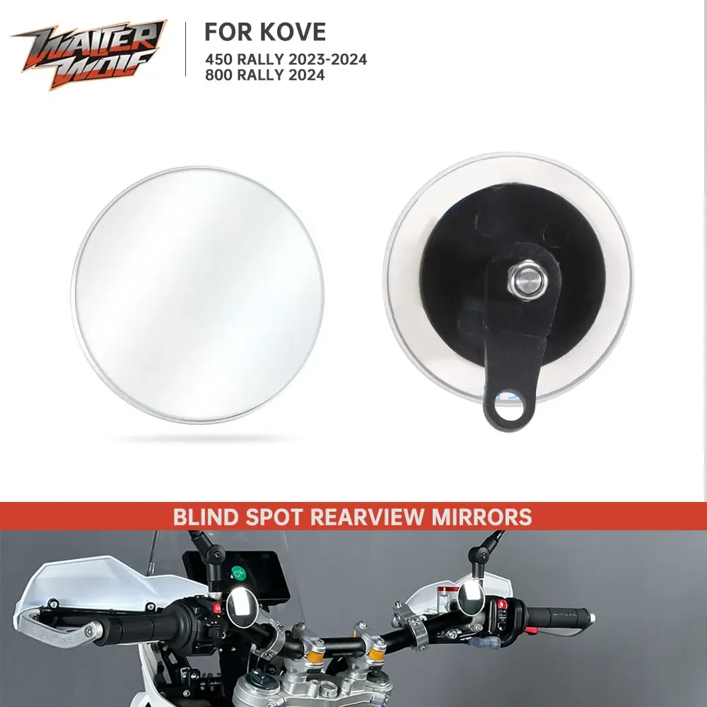 Rétroviseurs latéraux auxiliaires pour angle mort, rétroviseur pour Kove 450 Rally 2023 Rally 800 Rally 450 Rally 800 Rally 2024