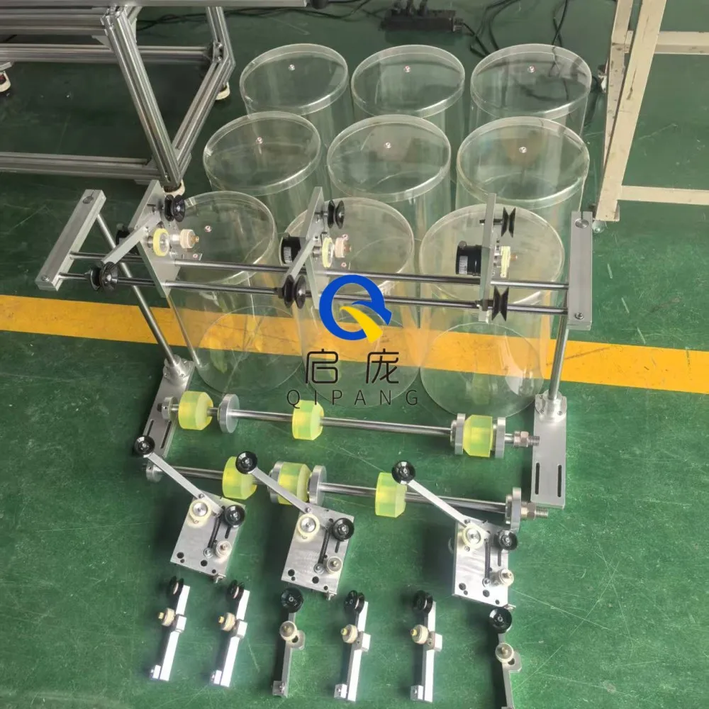 QIPANG High Speed Russian Language Unmanned Aerial Vehicle Fiber Optic Rewinding Machine