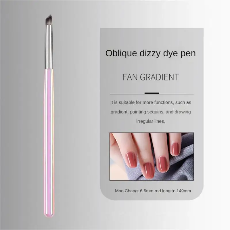 Не легко деформируемая кисть, которую нелегко выпадать волосы. Однотонные цветные ногти можно использовать для длительного гибкого и прочного.