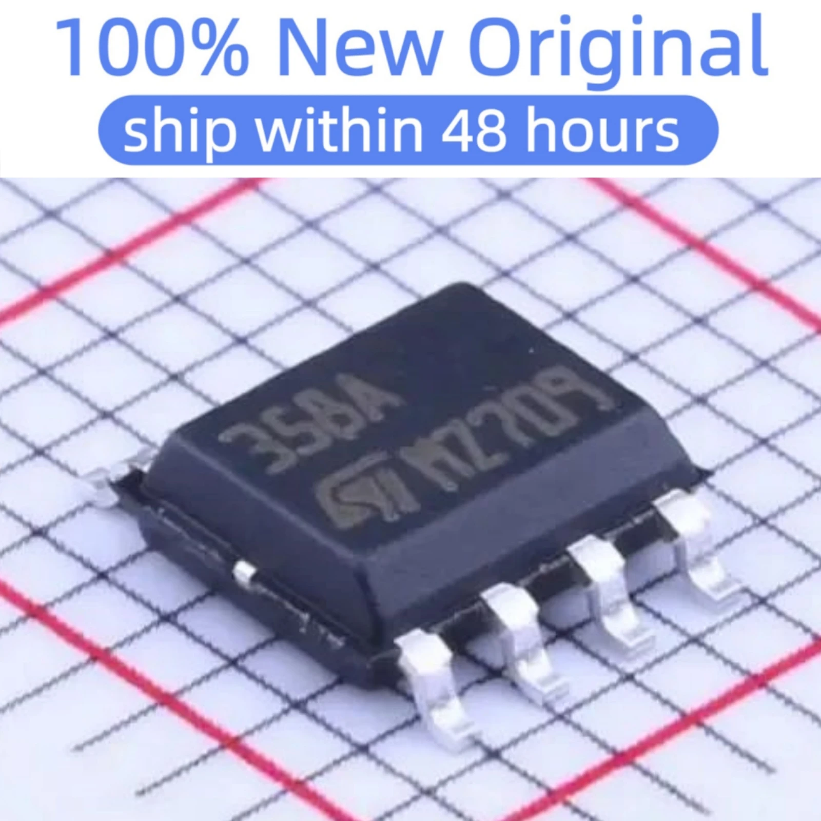 (20PCS)LM358ADT SOP-8 100% New original