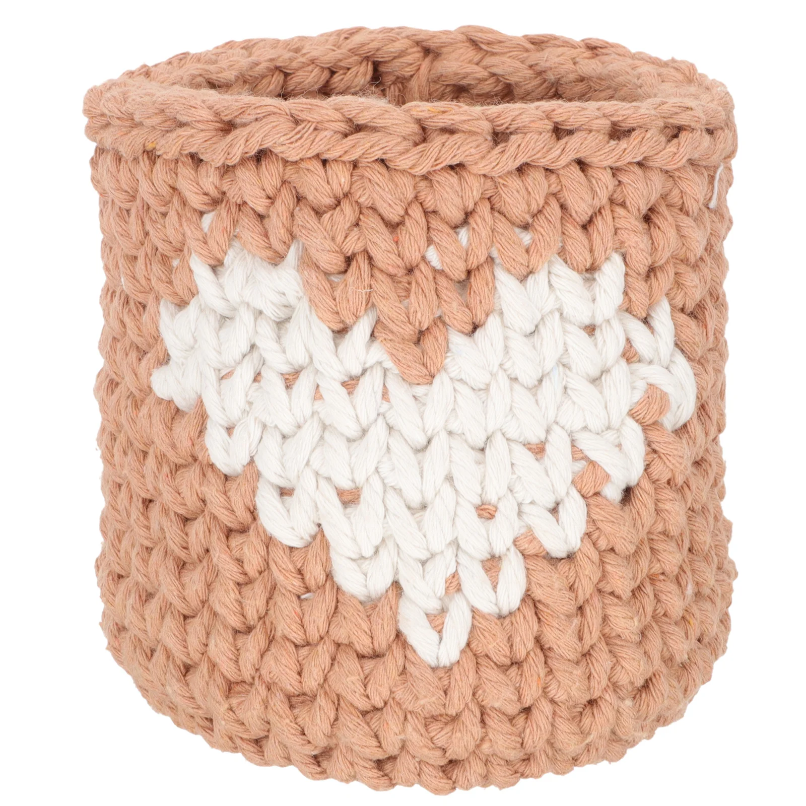 

Knitted Sleeve Heart Design Glass Water Cup Cover Lightweight Drinking Cup Protector For Outdoor Garden Party Craft