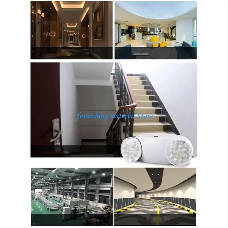 

Y5GD Convenient Plastic Safety Light With Two Head Configuration Ensures Visibility In Dark Zones