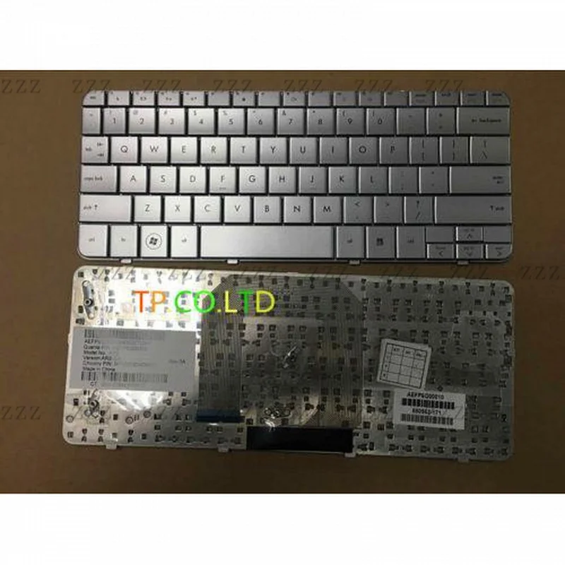 ZZ New For HP MINI 311 DM1 DM1-1000 DM1-1100 DM1-2000 580030-001 Keyboard Silver US