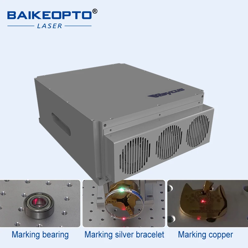 Raycus RFL-P20QE Raycus 20W  Q-switched Pulse Fiber Laser Source 1064nm Module For Metal Marking and Engraving Machine