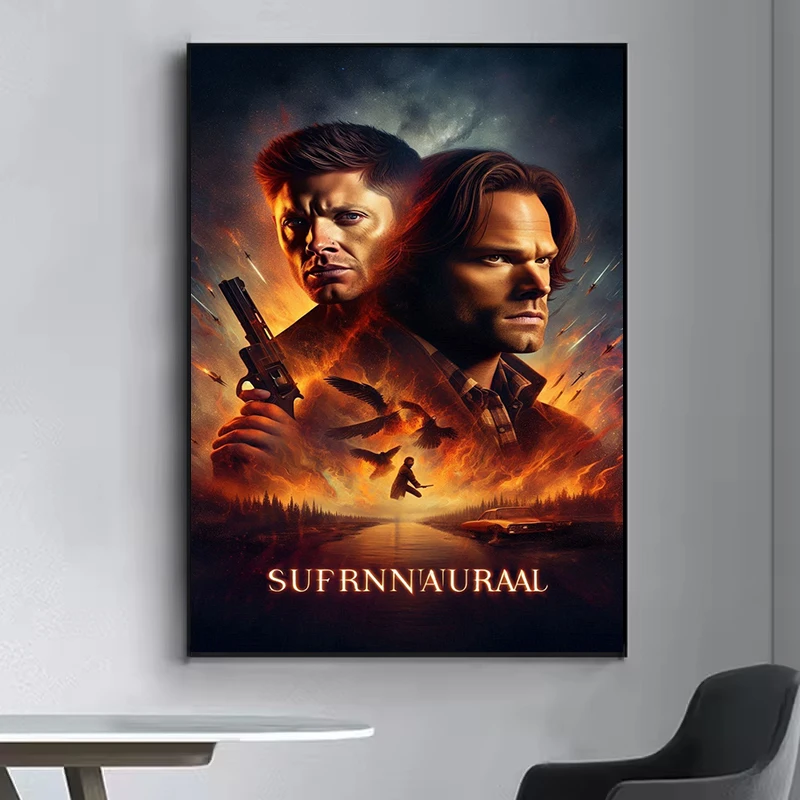 

TV Play Series Supernatural Poster Posters on the Wall Decoration Items For Home Decor Decorative Paintings Room Decorations
