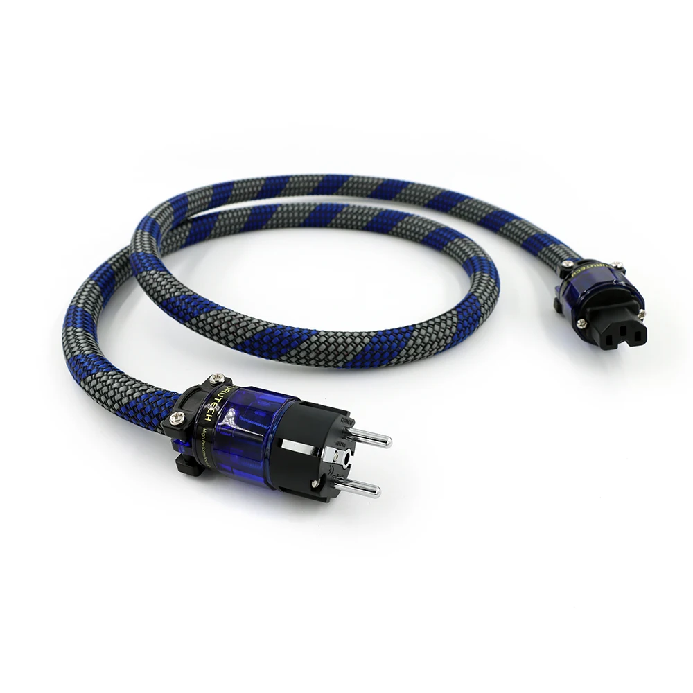 

HIFI power cable OCC AC Audiophile audio amplifier DAC filter HIFI EU Power cable FURUTECH F1-11M-N1(R) Platinum plated