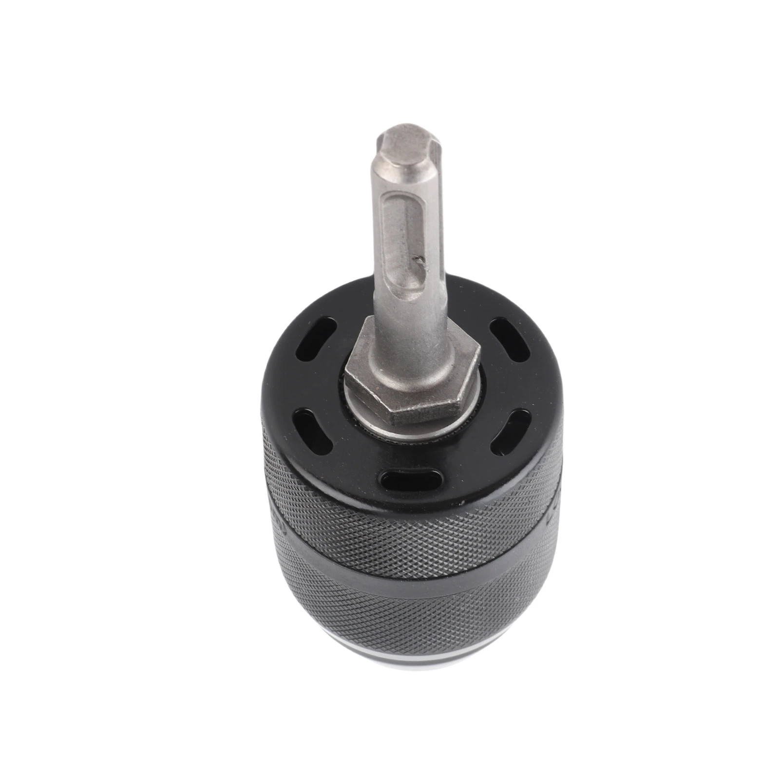 2–13 mm capacity metal keyless drill chuck adapter, includes SDS adapter, SDS chuck adapter, and keyless SDS chuck image 5