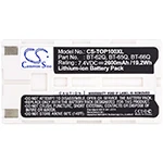 CS Replacement Battery for Hioki,Sokkia,Topcon,Amada Miyachii,Fuji  PN:Z1007 2600mAh / 19.24Wh