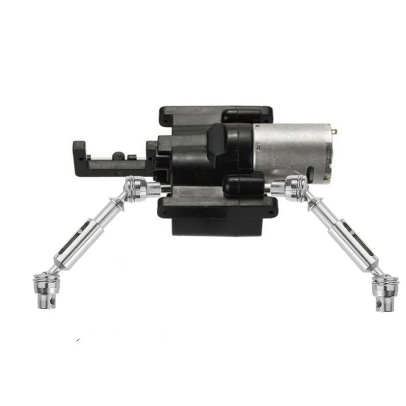 

A19Q-2 Speed Gearbox Drive Shaft 4 Channel Remote Control Receiver Set For WPL C14 C24 B36 MN D90 MN99S RC Car Upgrade Parts