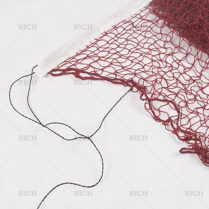 6.1mX0.75m المهنية الرياضة التدريب القياسية شبكة كرة الريشة في الهواء الطلق تنس صافي شبكة الكرة الطائرة صافي ممارسة قطرة Shipping1PC #5