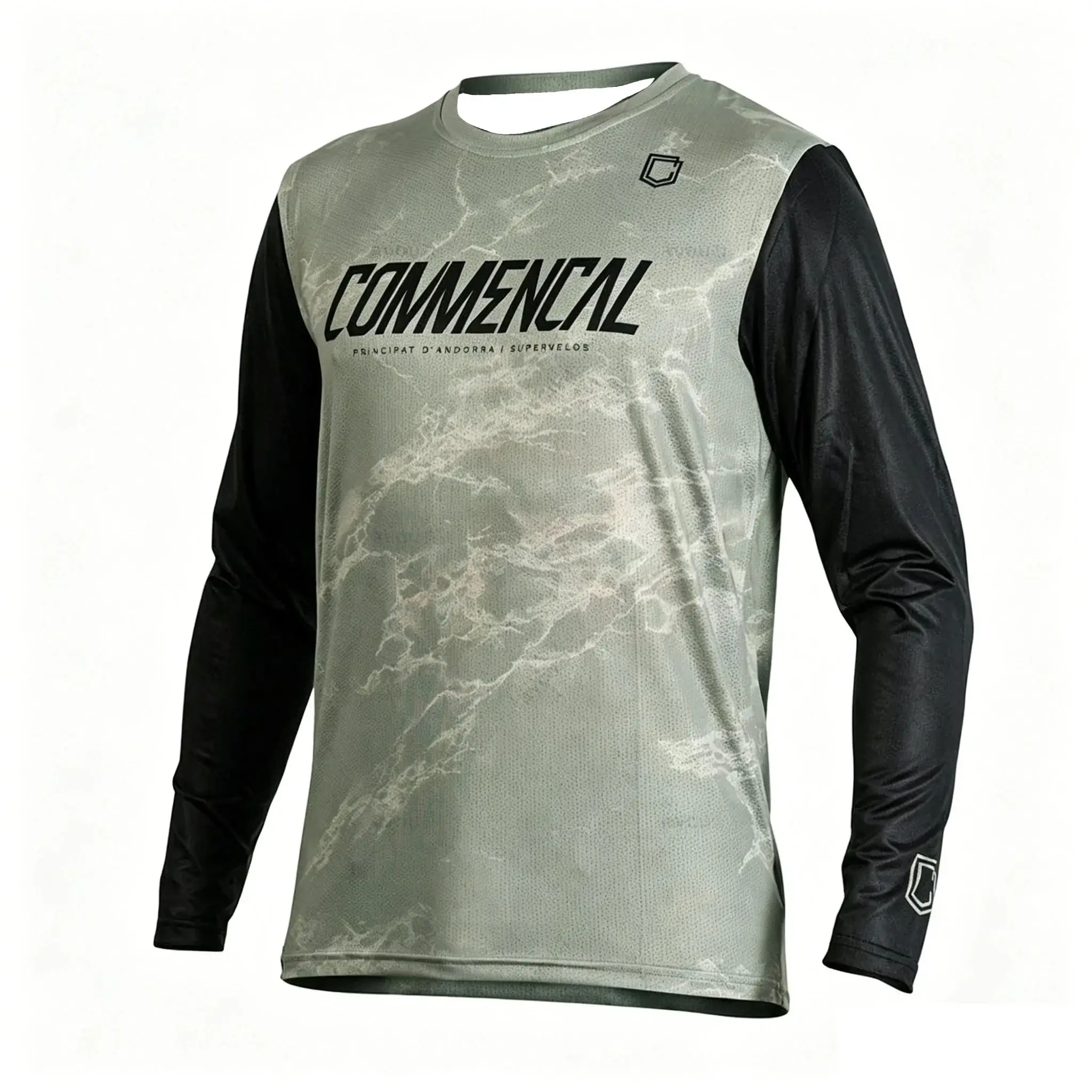 Kid TShirt Women Tee Boys Top Adults Children Parent Child Quick Dry Men Long Sleeve T Shirt Enduro Off Road MTB Cycling Tops