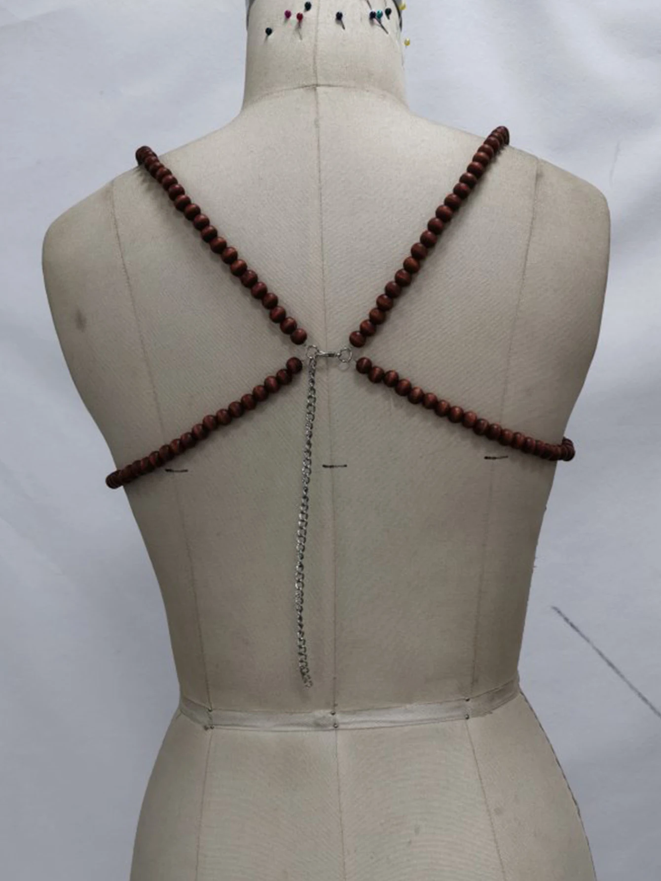 Sexy See Through Metal Beading Corset Crop Top Women Summer Club Party Tops for Woman Y2K Clothes Cropped Beach Halter Tank Top