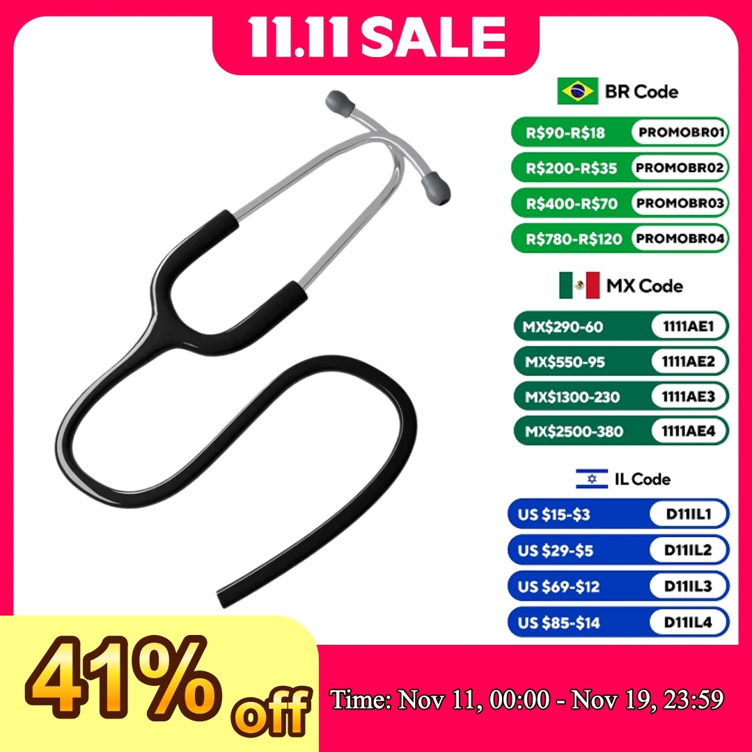 

Аксессуары для стетоскопа CARENT, трубка для стетоскопа, замена стетоскопа, подходит для стетоскопа Littmann Classic III, здравоохранение