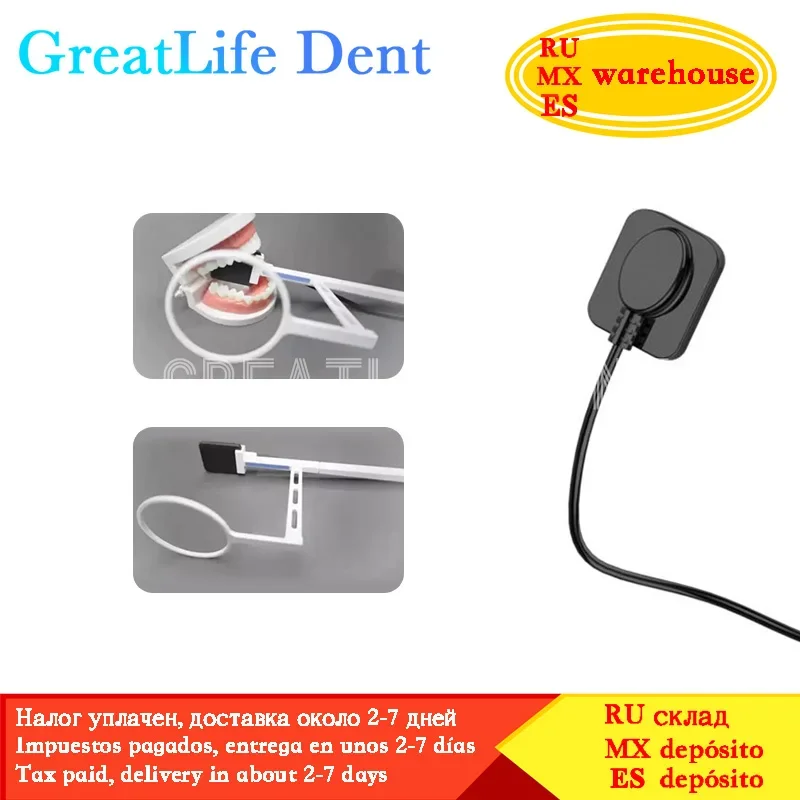 GreatLife Nanopix H1 H2 sistema de imagen Intraoral práctico, Sensor Dental Digital, rayos X, Software gratuito, tamaño 2, México, RU, UE, en Stock