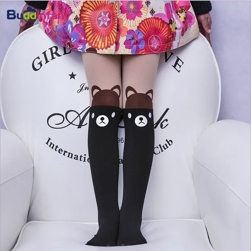 Girls Cute Tights Knee Stockings Pantyhose Tights New Tights Women Autumn Style Women Female Tight Hot Baby Girl Clothing