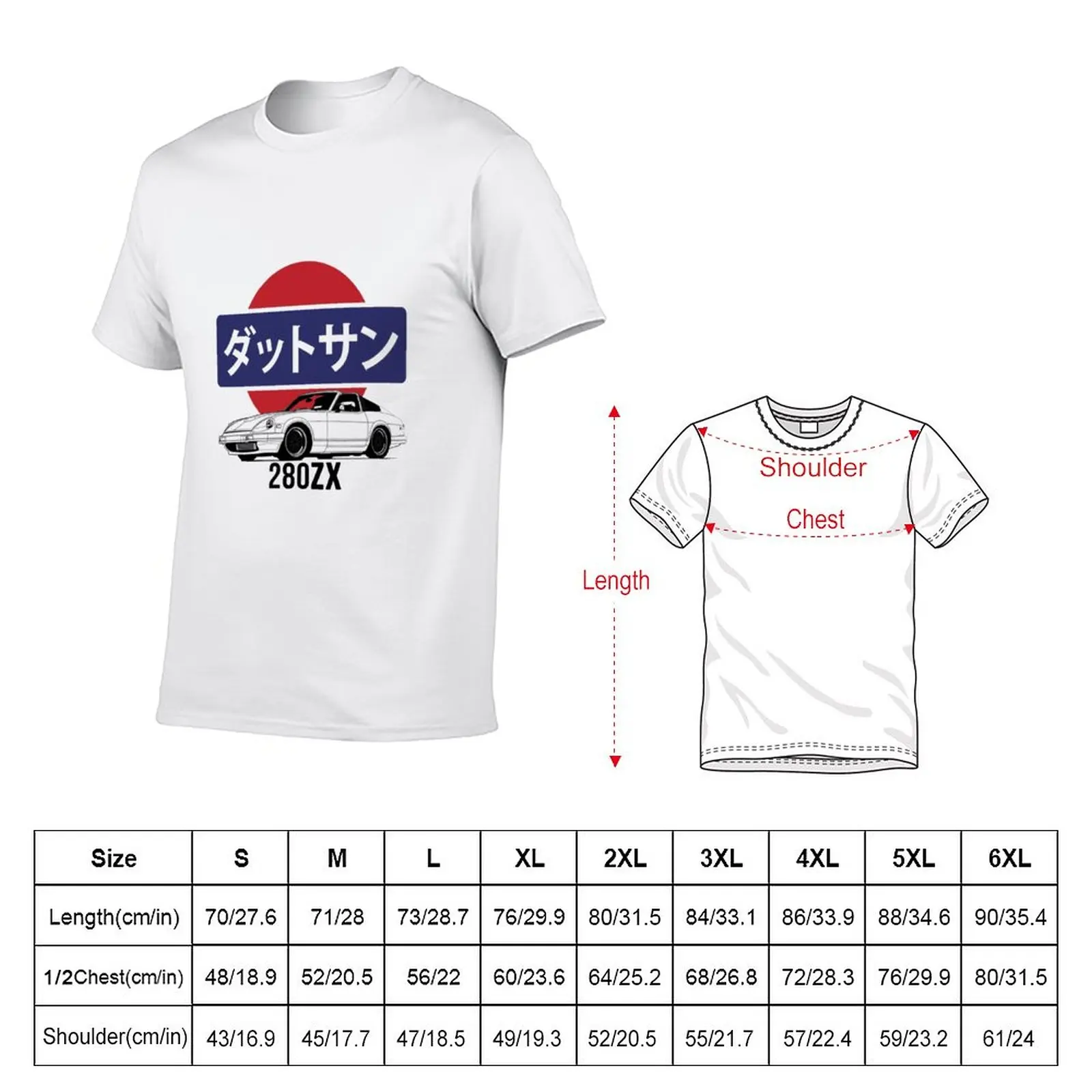 Datsun 280ZX Logo Print T-Shirt customs Short sleeve tee funnys boys whites mens graphic t-shirts hip hop