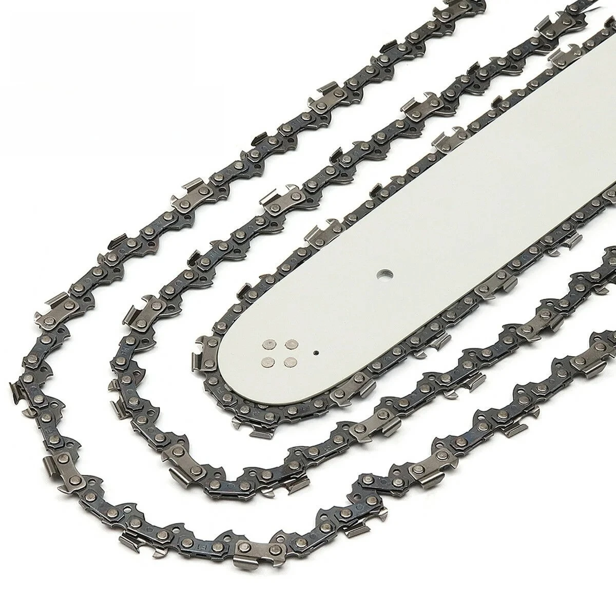 

1 Pc Chainsaw Chain for Husqvarna, Makita, Craftsman, Echo 16 inch small 3/8.043 "rounded corner 27 knives and 55 sections