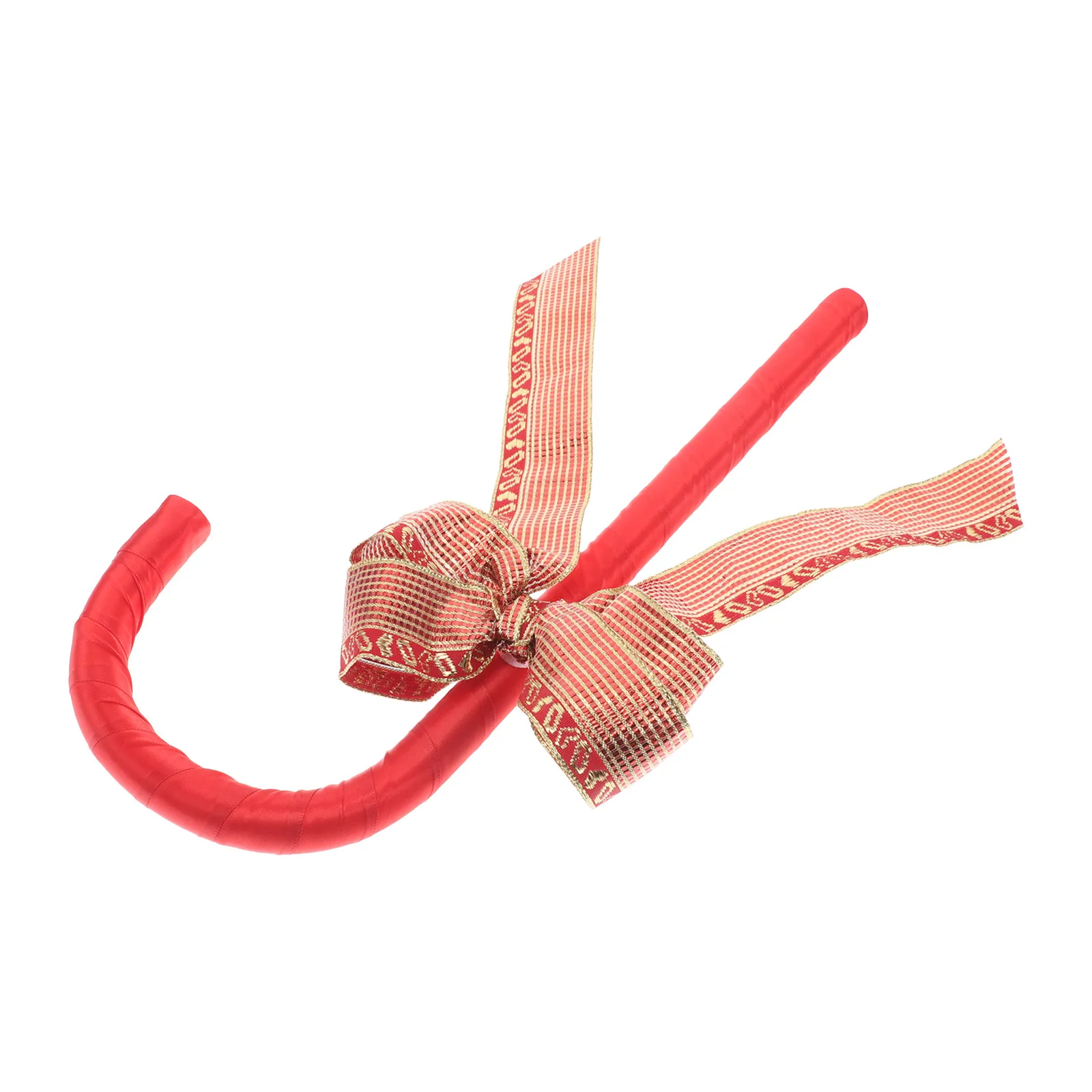 

Bow Crutches Cane Decorations Plastic Canes Crafts Polyester Bowknot Roleplay Valentine Christmas Photo Props