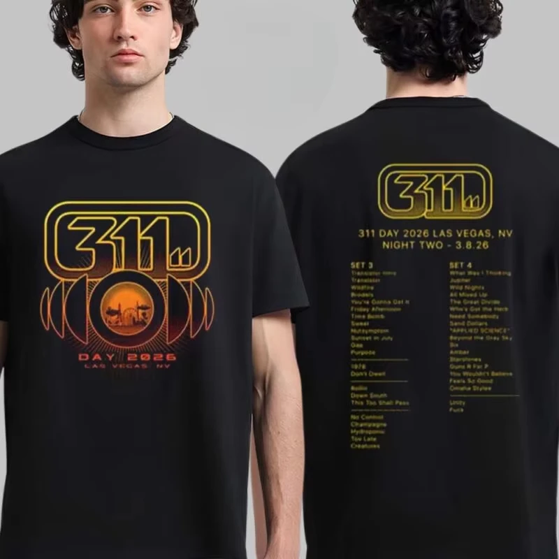 Dirty Heads X 311 So Glad You Made It Tour Graphic Tee Octopus Reggae Rock Streetwear Casual Unisex