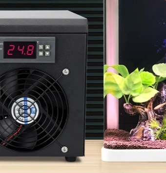 

Аквариумный охладитель 160 л/300 л для гидропоники с бесшумным компрессором для морской и пресной воды, для кораллов и медуз