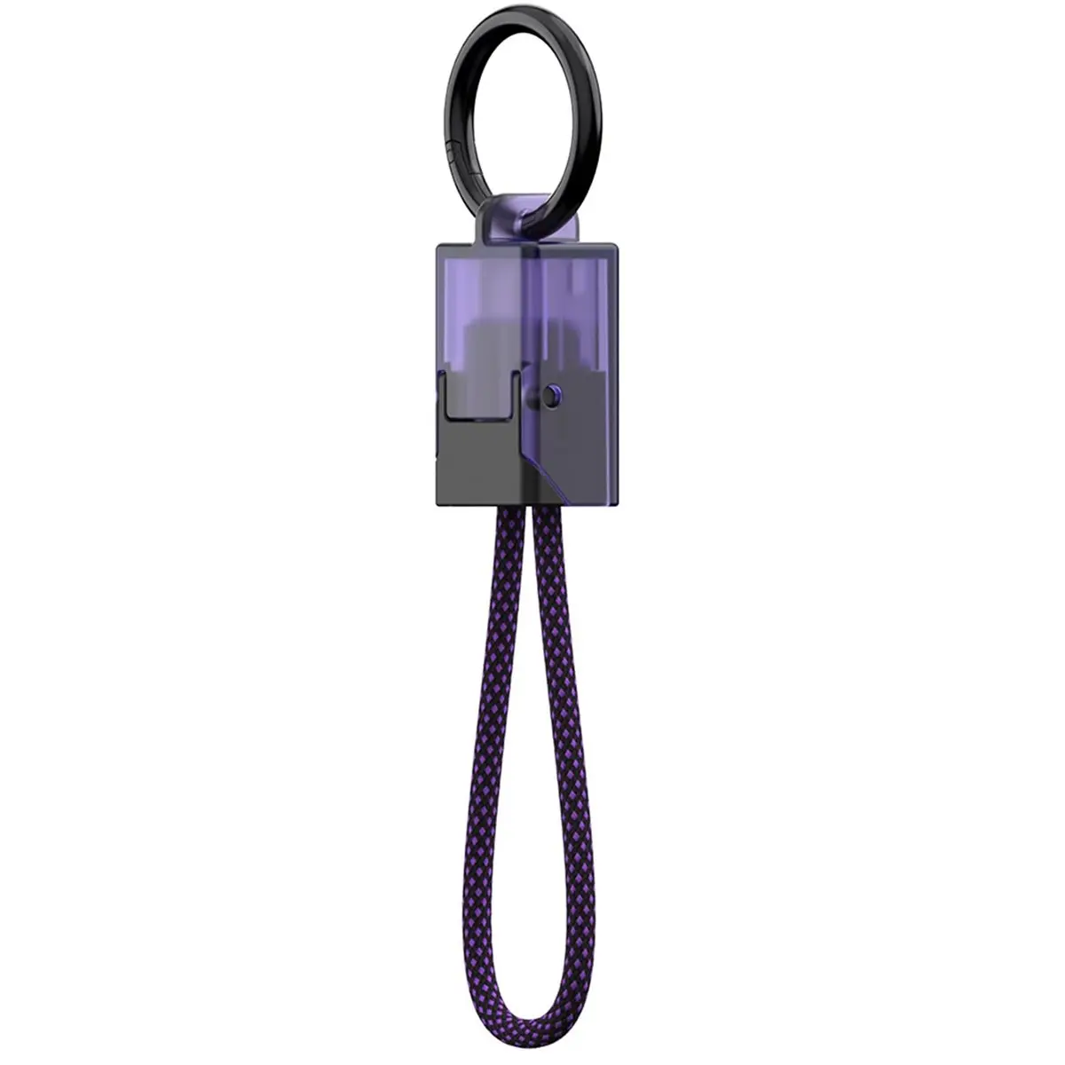 USB C Cable Keychain Charger Cable Short 240W PD Fast Charging Cord USB C to USB C Cable 480Mbps Data Transfer