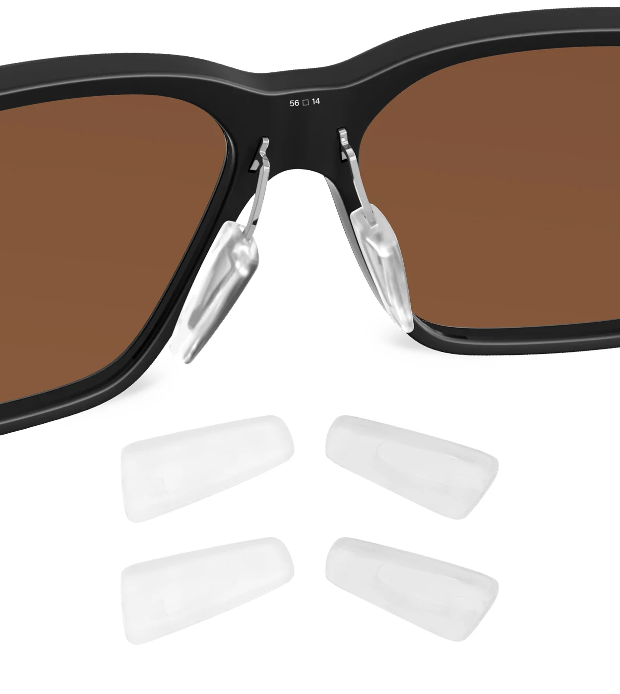 Anti-Slip Replacement Nose Pad Nose Pieces for Oakley Thinboard OX8205 Frame - Hygienic & Skin-Friendly Material