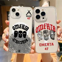 Hot Fashion Maes Omerta Matte 47 Magsafe Magnetic Phone Case for iPhone 16 15 14 13 12 11 8 Plus Pro Max X XR XSMax Clear Cover