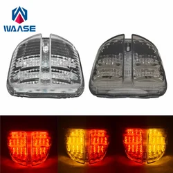 waase For Suzuki GSXR GSX-R 600 750 GSXR600 GSXR750 K6 K7 2006 2007 Rear Tail Light Brake Turn Signals Integrated LED Light