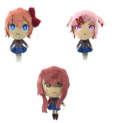 20cm Game Doki Doki Literary Club Plush Toys Anime Cosplay Monika Natsuki Sayori Yuri Dolls