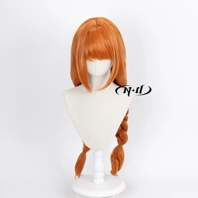 ND Bagpipe Cosplay Wigs Hairpiece Arknights Cosplay Hair Wigs for Comic Con Coser Costume Theme Party Heat Resistant Synthetic