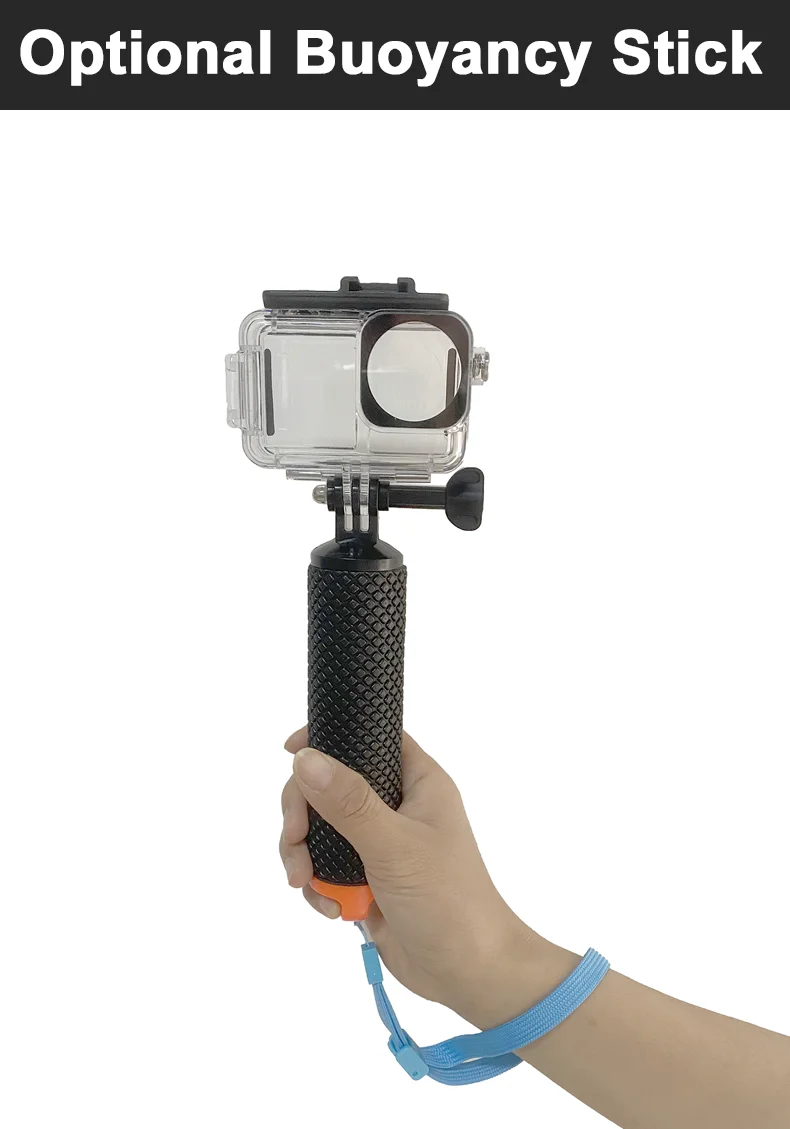 ACTION 5/4/3 Waterproof Case Diving Underwater Protective Housing Shell for DJI Osmo Action 5 PRO 4 3 Action Camera Accessories