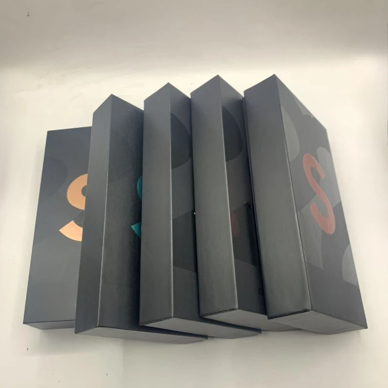 Empty Packing Box For Samsung Galaxy S22 Retail Box  Mobile Phone Packing Retail Box With User Manual Seal Sticker five colors