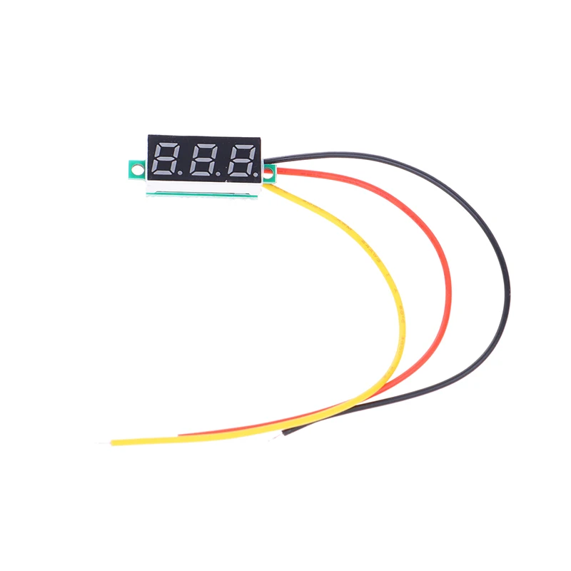 디지털 전압계 계량기 검출기, 미니 DC 전압계, DC 0-100V 전압 테스터, 0.28 인치