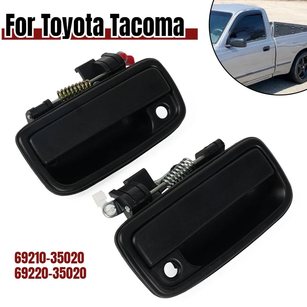 Manija de puerta Exterior delantera izquierda y derecha para Toyota Tacoma 1995 1996 1997 1998 1999 2000 2001 2002 2003 2004 6922035020