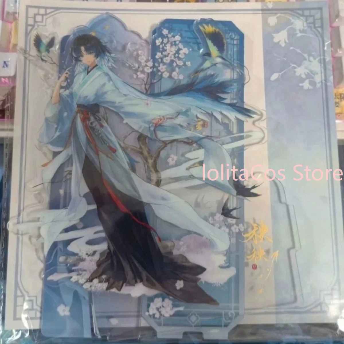 Wuthering Waves Yangyang Xuanling Suisui Anime Acrylic Standee Desktop Ornament Transparent Carrd Birthday Gift Cosplay Xmas view 2