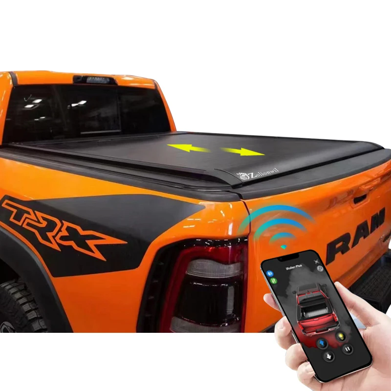 

Electric Waterproof Retractable Tonneau Cover Pickup Truck Bed Cover for Dodge RAM 1500