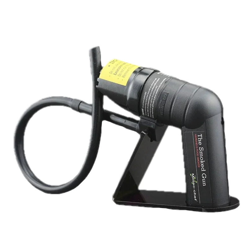 

1 Set Food Smoking Gun Smoker Handheld Food Smoker Professional Metal Barware Bar Tools Barware