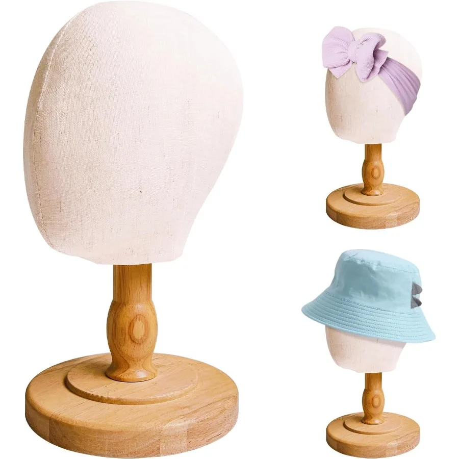 

CHADWICK UnPinnable детская голова манекена, пластиковая модель для шапок, париков, очков и шарфов, идеально подходит для домашнего и салонного использования