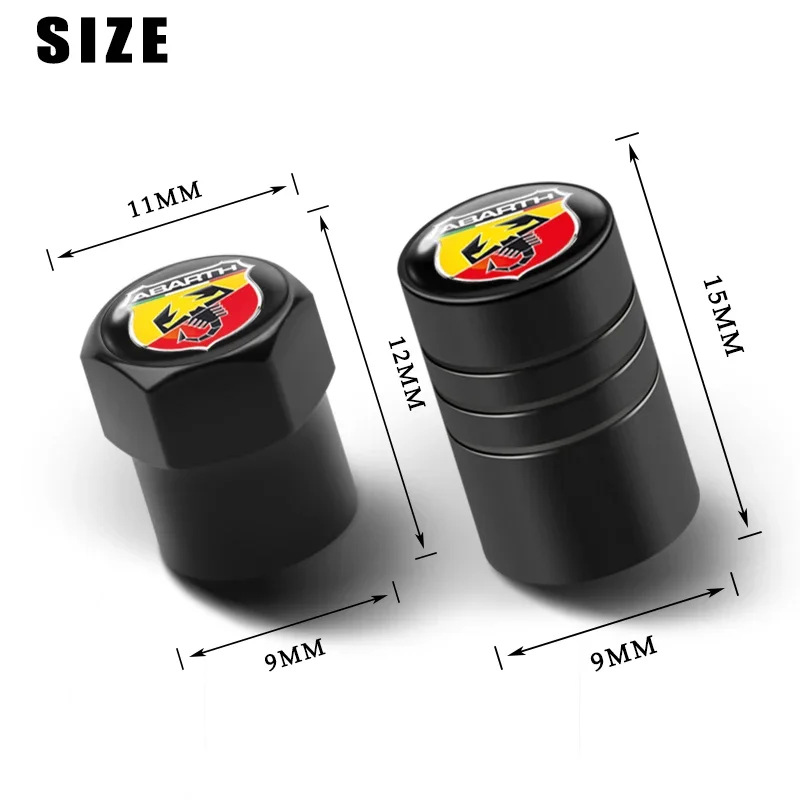 عجلة السيارة الإطارات صمام قبعات الهواء الجذعية لافيدا Rline الإطارات التوصيل ل أبارث بونتو 500x ستيلو دوكاتو باليو برافو دوبلو فيات اكسسوارات #2