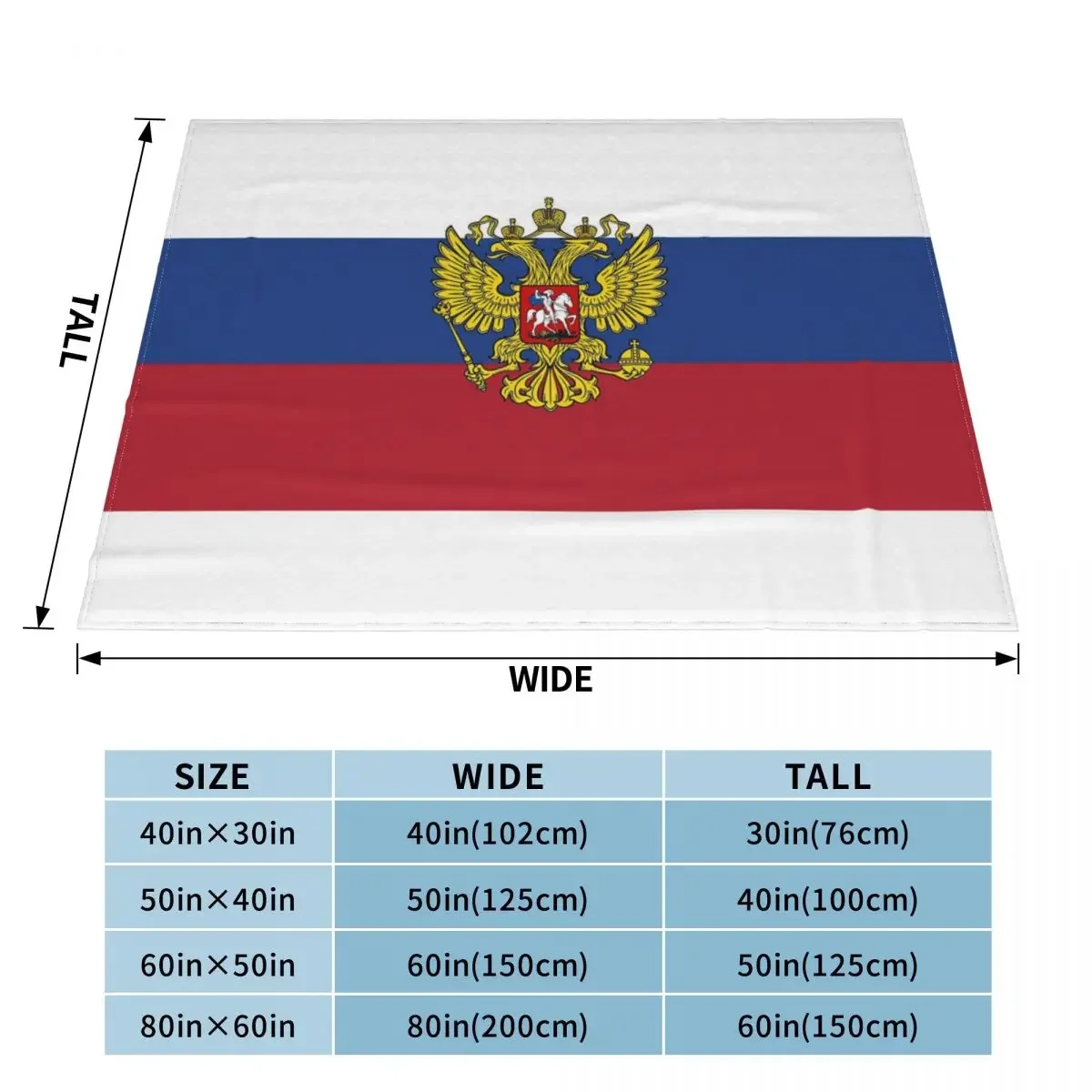 Russia Flag Blankets Fleece Soviet Russian CCCP Communist Socialist Multi-function Soft Throw Blankets for Sofa Car Bedspreads