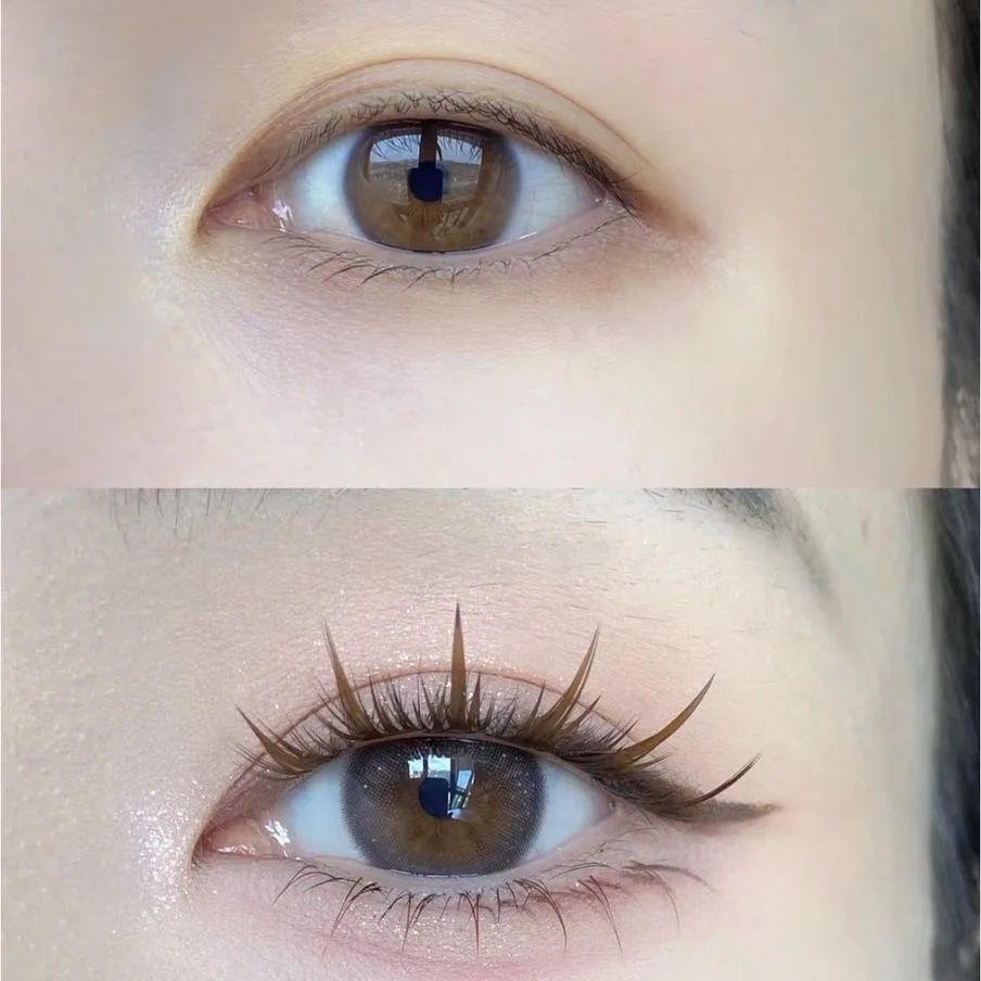 1 caixa/160 pacotes de cílios marrons naturais 3d russo 8-15mm diy cílios individuais extensão cluster ferramentas de maquiagem chicote