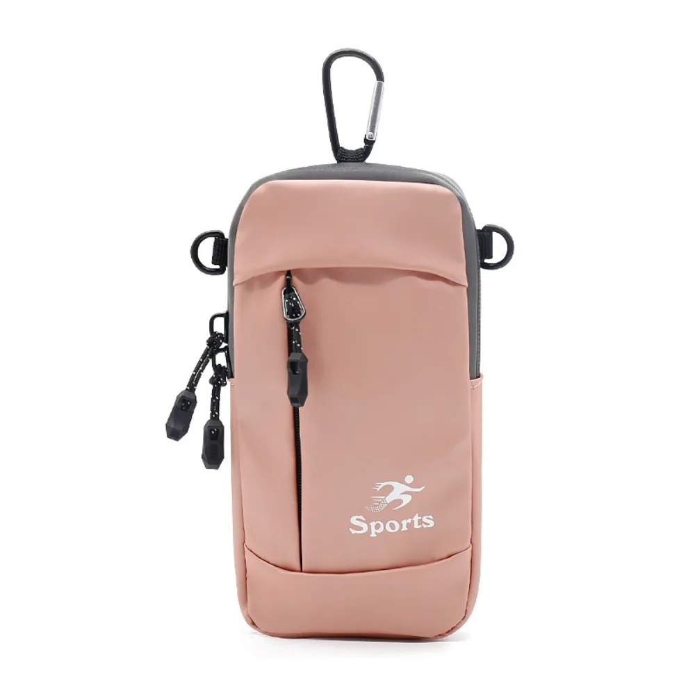 

PU Leather Universal Phone Armband Bag Waterproof with Shoulder Strap Outdoor Running Phone Holder Fashion Non-slip