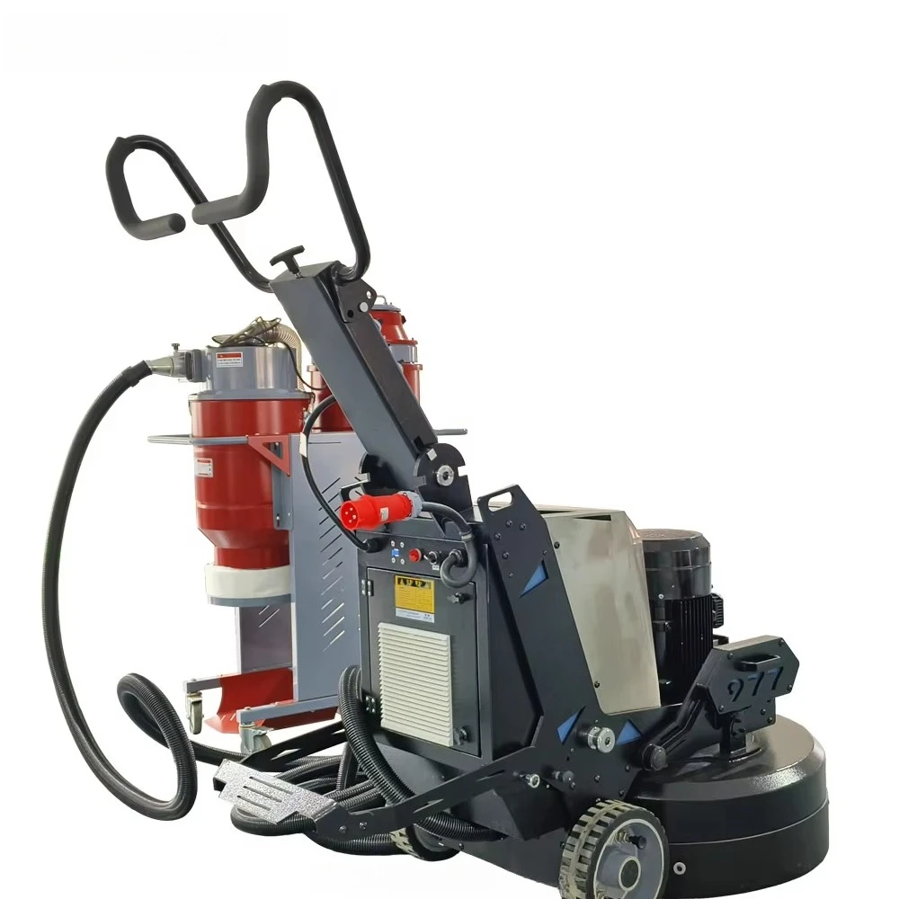 Eliminate Floor Imperfections JINGKUN 22kW Automatic Planetary Concrete Grinder Polisher Heavy-Duty High Efficiency